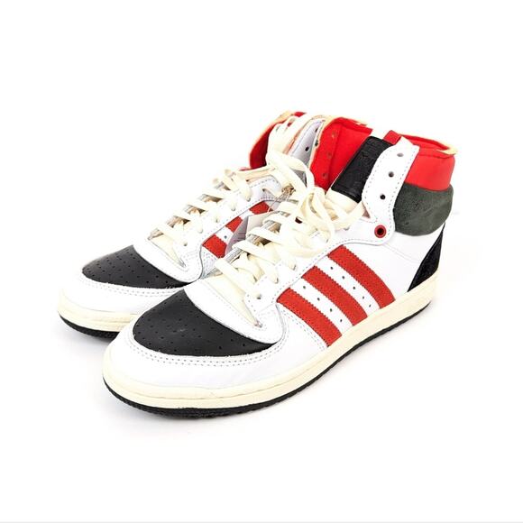 Adidas Top Ten RB Sneakers 10.5 Red White High Top Basketball NWT main image 7